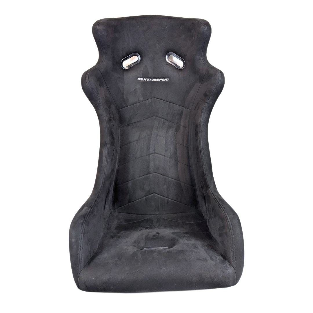 GTR RACE SEAT FULL ALCANTARA BLK XTRA LARGE  |  M2 MOTORSPORT / M2-RSGTRXL-B1B1