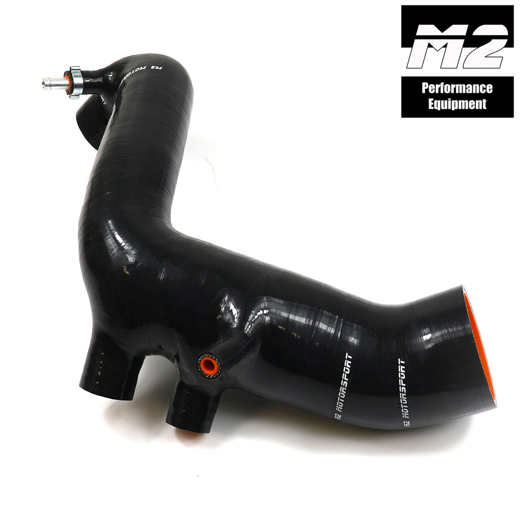 SILICONE BOOST TURBO INTAKE HOSE PIPE FOR AUDI TT 8N MK1 1.8T AWU AWD AVC 98-06 / M2-SIH-VW009BK