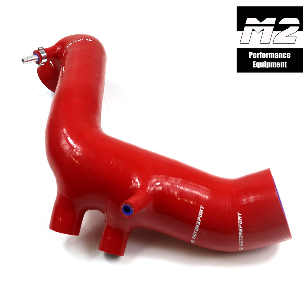 SILICONE BOOST TURBO INTAKE HOSE PIPE FOR AUDI TT 8N MK1 1.8T AWU AWD AVC 98-06 / M2-SIH-VW009RD